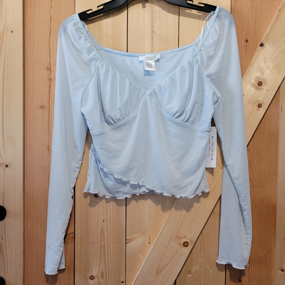 Light Blue Cropped Top Kirious Los Angeles - Picture 2 of 8